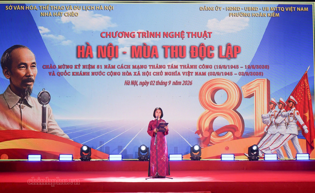 Hà Nội - Mùa thu độc lập: Vang lên những giai điệu tự hào - Ảnh 1.