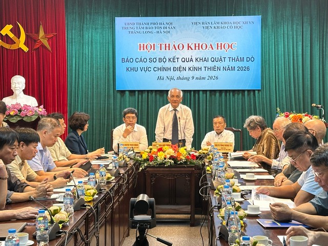 Công tác chuẩn bị cho việc phục dựng Điện Kính Thiên là một quá trình nghiên cứu công phu- Ảnh 1.