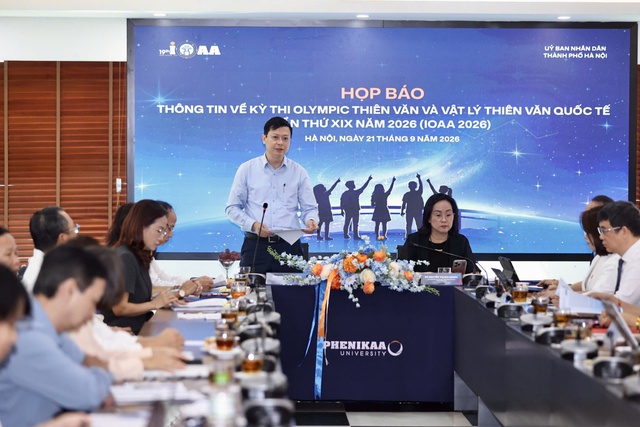 Hà Nội đăng cai Olympic Thiên văn và Vật lý thiên văn quốc tế 2026- Ảnh 1.