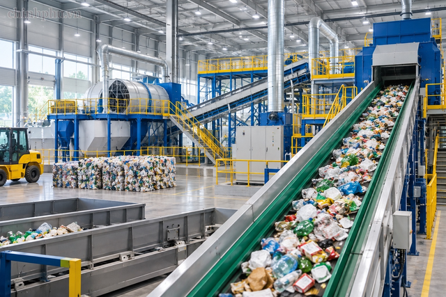 Hà Nội phấn đấu 100% chất thải rắn công nghiệp được thu gom, xử lý- Ảnh 1.