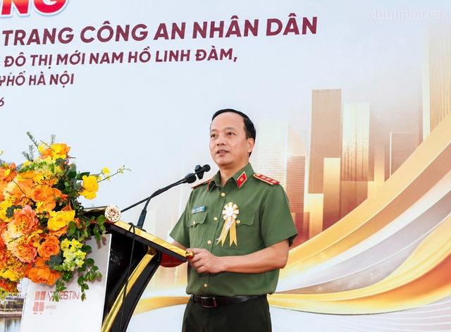 Khởi công dự án nhà ở cho cán bộ, chiến sĩ Công an tại phường Hoàng Liệt- Ảnh 1.