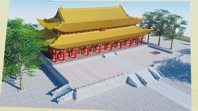 Hà Nội chuẩn bị khởi công dự án phục dựng Điện Kính Thiên - Ảnh 1.