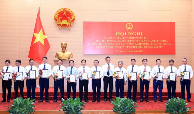 Hà Nội, Sơn La ký quy chế phối hợp công tác với Kiểm toán Nhà nước- Ảnh 7.