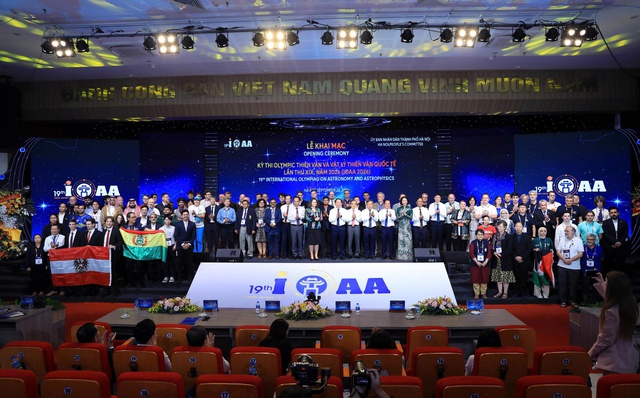 Khai mạc Kỳ thi Olympic Thiên văn và Vật lý thiên văn quốc tế lần thứ XIX tại Hà Nội- Ảnh 9.
