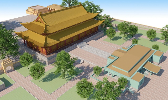 Khởi công Dự án đầu tư bảo quản, tu bổ, phục hồi Điện Kính Thiên- Ảnh 7.