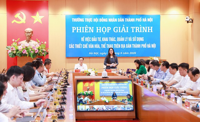 Hà Nội nâng hiệu quả đầu tư, khai thác thiết chế văn hóa, thể thao- Ảnh 2.