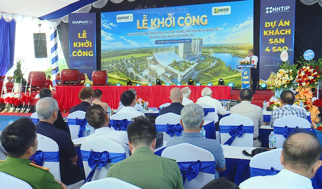 Khởi công tổ hợp gần 1.169 tỷ đồng, bổ sung hạ tầng tại Khu Công nghệ cao Hòa Lạc- Ảnh 3.