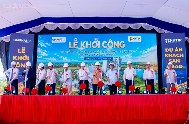 Khởi công tổ hợp gần 1.169 tỷ đồng, bổ sung hạ tầng tại Khu Công nghệ cao Hòa Lạc- Ảnh 4.