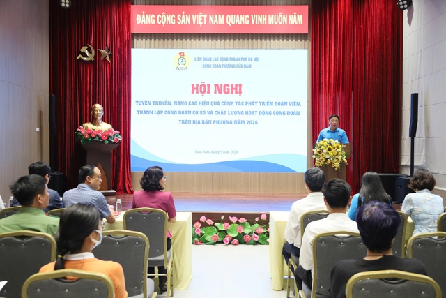 Đẩy mạnh phát triển đoàn viên, nâng cao chất lượng hoạt động Công đoàn cơ sở- Ảnh 1.