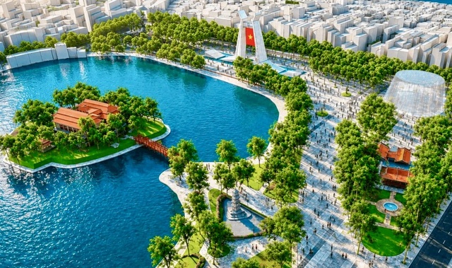 Đề xuất ‘Khải hoàn môn’ bên hồ Hoàn Kiếm: Bài toán giữa dấu ấn mới và không gian di sản- Ảnh 1.