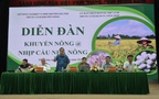 Phát huy vai trò liên kết '4 nhà' tại Diễn đàn Khuyến nông @ Nhịp cầu nhà nông