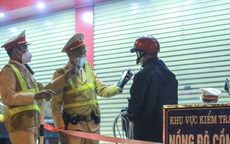 Xử lý nhiều trường hợp vi phạm nồng độ cồn khi tham gia giao thông