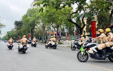 Công an Hà Nội ra quân bảo đảm tuyệt đối an toàn SEA Games 31