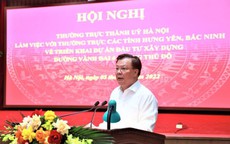 Xác định nhiều nội dung lớn để triển khai Vành đai 4-Vùng Thủ đô