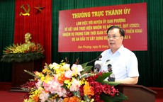 Huyện Đan Phượng cần tập trung giải phóng mặt bằng dự án Vành đai 4