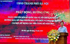 H&#224; Nội ph&#225;t động Ng&#224;y Chuyển đổi số quốc gia