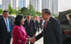 Tổng Bí thư Tô Lâm đến dự Đại hội Đại biểu Đảng bộ TP. Hà Nội lần thứ XVIII