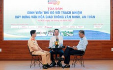 Sinh viên Thủ đô với sứ mệnh xây dựng văn hoá giao thông văn minh, an toàn