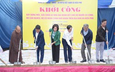 Kiều Ph&#250; khởi c&#244;ng x&#226;y dựng, sửa chữa 63 căn nh&#224; cho người c&#243; c&#244;ng v&#224; hộ cận ngh&#232;o