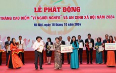 Hà Nội triển khai Tháng cao điểm 'Vì người nghèo' năm 2025