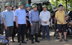 Hà Nội: Kiểm tra tình hình ngập lụt tại các vùng nguy hiểm