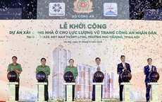 Khởi c&#244;ng x&#226;y dựng 1.200 căn hộ cho lực lượng c&#244;ng an tại Khu đ&#244; thị Nam Thăng Long