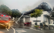 H&#224; Nội: Kịp thời khống chế đ&#225;m ch&#225;y tại Nh&#224; m&#225;y Bia H&#224; Nội