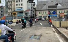 Thu gọn rào chắn dự án đường sắt đô thị Nhổn - ga Hà Nội để giảm ùn tắc