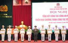 Công an Thủ đô phát huy truyền thống, đoàn kết, đồng lòng, vượt qua khó khăn, thử thách