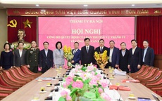 Phó Giám đốc Công an Hà Nội Nguyễn Thành Long giữ chức Chánh Văn phòng Thành ủy Hà Nội