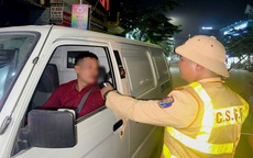 H&#224; Nội: Xử phạt hơn 600 trường hợp vi phạm nồng độ cồn dịp cuối tuần
