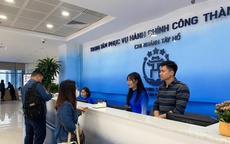 Người dân quận Tây Hồ chỉ cần đến 1 điểm để làm thủ tục hành chính