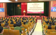 Tập huấn nghiệp vụ cho công an cấp xã phục vụ sáp nhập đơn vị hành chính