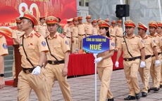 Hơn 600 cảnh sát giao thông được tăng cường cho Công an TP. Hà Nội