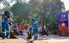 Hà Nội tăng cường vệ sinh môi trường phục vụ sự kiện A80