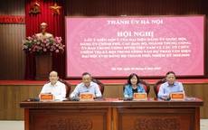 Góp ý tâm huyết, trách nhiệm cho Văn kiện Đại hội XVIII Đảng bộ Hà Nội