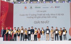 Trao giải Cuộc thi 'Ý tưởng Thiết kế mẫu Nhà ở xã hội – Hướng tới giải pháp bền vững'