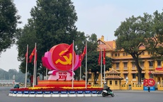 Hà Nội rợp cờ hoa đón chào Đại hội Đảng lần thứ XIV