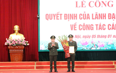 Đại tá Nguyễn Tiến Đạt giữ chức Thủ trưởng Cơ quan An ninh điều tra