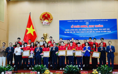 Hà Nội tuyên dương, khen thưởng HLV, VĐV đạt thành tích xuất sắc tại ASIAD 20