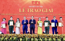 Hà Nội trao 126 giải thưởng Cuộc thi chính luận bảo vệ nền tảng tư tưởng của Đảng
