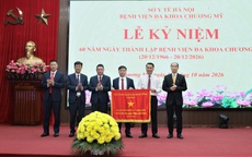 Bệnh viện Đa khoa Chương Mỹ kỷ niệm 60 năm thành lập, đón nhận Cờ thi đua của Chính phủ
