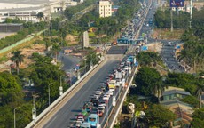 Hà Nội thông xe nút giao phía Bắc cầu Thăng Long từ tối 29/10
