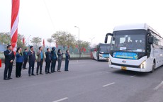 Chuyến xe nghĩa tình đưa công nhân Thủ đô về quê đón Tết 2026