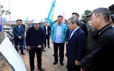 Chủ tịch TP. Hà Nội kiểm tra một số công trường thi công các dự án chống úng ngập