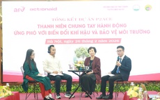 Thanh niên chung tay hành động ứng phó với biến đổi khí hậu và bảo vệ môi trường