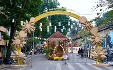 Độc đáo Chợ hoa Xuân Phố cổ Hà Nội đón Tết Bính Ngọ