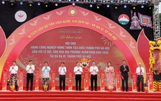 Hà Nội khai mạc Hội chợ hàng công nghiệp nông thôn tiêu biểu Xuân Bính Ngọ 2026