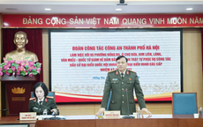 Công an thành phố Hà Nội bảo đảm an ninh, trật tự phục vụ bầu cử