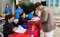 Hà Nội: Gần 90% cử tri đi bầu cử tính đến 15h ngày 15/3